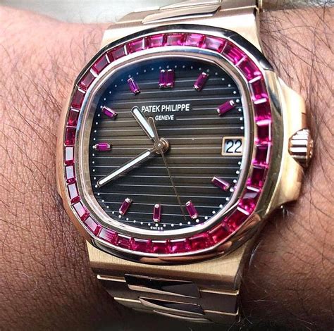 patek philippe ruby watch